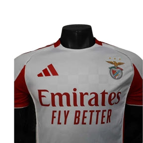 Camisa Benfica III 25/26 - Jogador Adidas Masculina - Branca e vermelha
