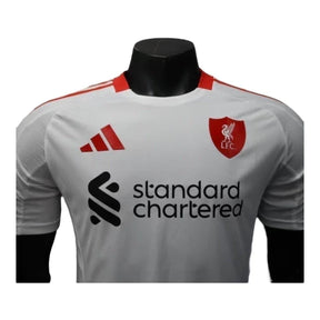 Camisa Liverpool II 25/26 - Jogador Adidas Masculina - Bege com detalhes em vermelho e preto