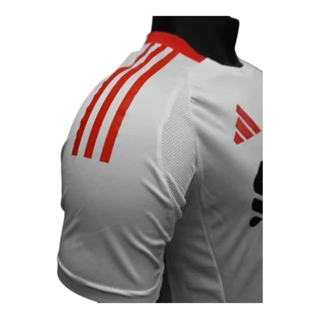 Camisa Liverpool II 25/26 - Jogador Adidas Masculina - Bege com detalhes em vermelho e preto