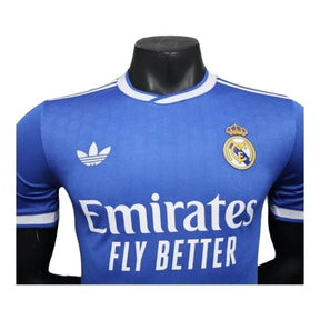 Camisa Real Madrid III 25/26 - Jogador Adidas Masculina - Azul