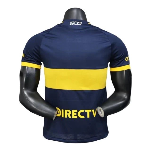 Camisa Boca Juniors I 25/26 - Jogador Adidas Masculina - Azul com detalhes em amarelo
