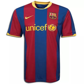 Camisa Barcelona Retrô 2010/2011 -  Azul e Grená